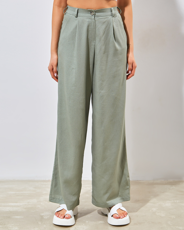 Брюки изо льна