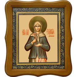 Евдокия Мартишкина мученица. Икона на холсте