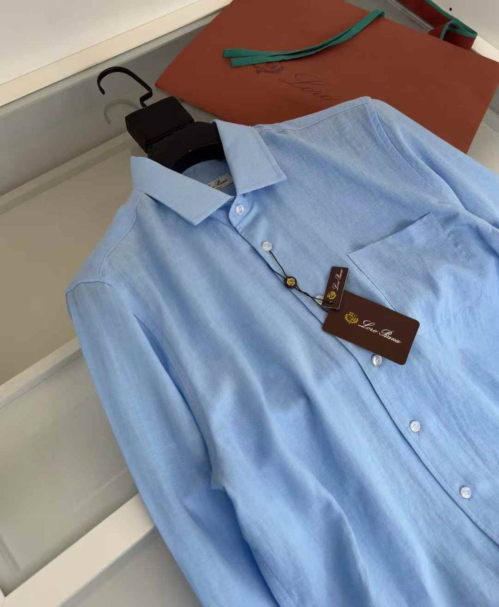 Льняная рубашка Loro Piana