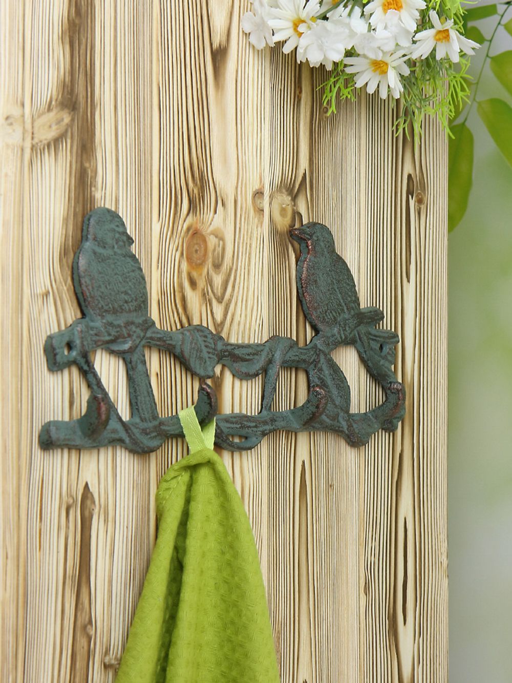 Iron Garden Вешалка настенная "Птички", 4 крючка