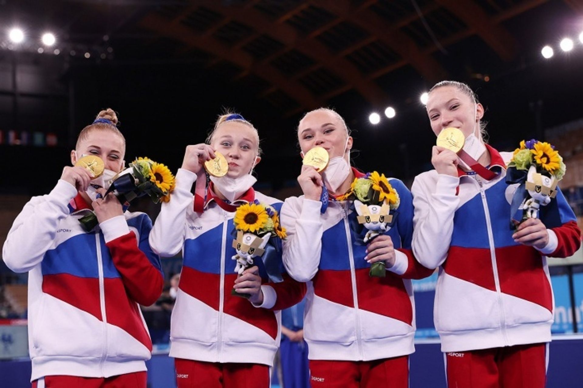 Сборные команды олимпиады. Женская сборная России по спортивной гимнастике на Олимпиаде в Токио.