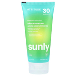 ATTITUDE, Sunly, солнцезащитное средство на минеральной основе, SPF 30, без запаха, 75 г (2,6 унции)