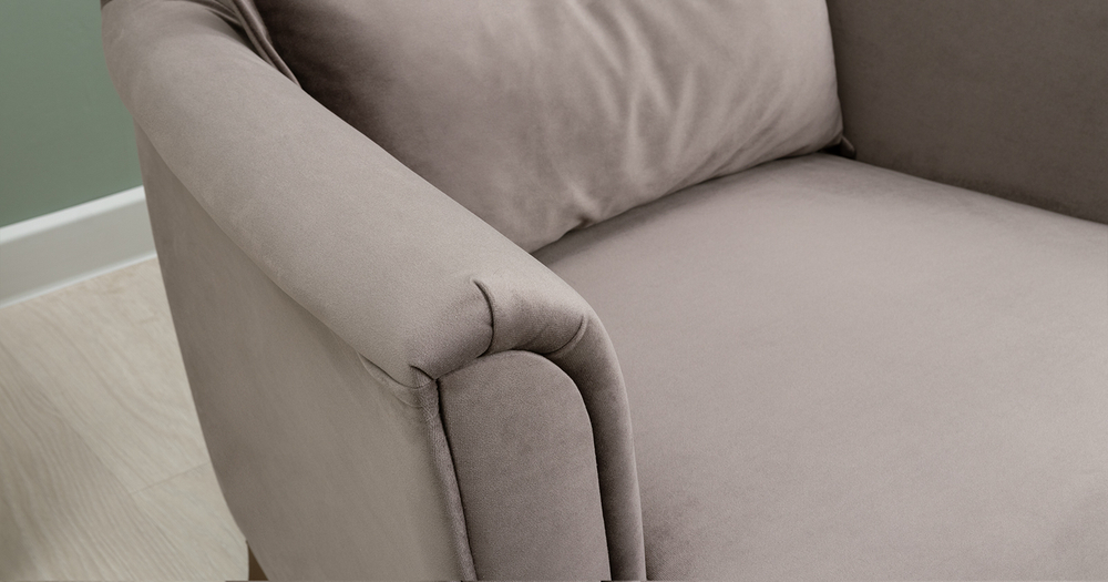 Ирис кресло для отдыха ( серо-коричневый)