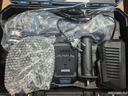 Аккумуляторная угловая шлифмашина DEVETECH AG-560W