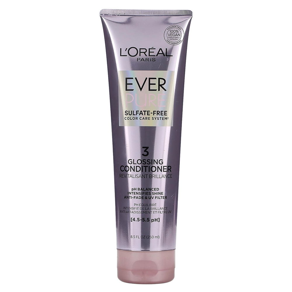 L'Oréal, EverPure, 3 кондиционера для блеска, 250 мл (8,5 жидк. унц.)