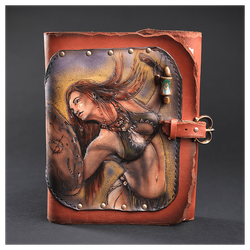 Кожаный ежедневник «Шаманка»