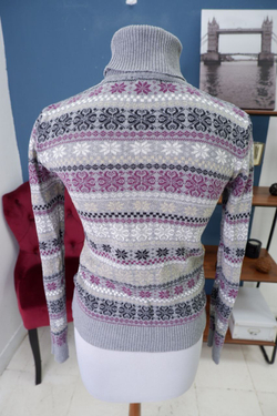 Свитер Oodji с принтом 42 размер