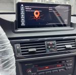 Магнитола для BMW 3-серия E90 2005-2012 (врезка по шаблону) - Parafar PF5273i6/128 монитор 10.25" на Android 13, Быстрая, CarPlay, 4G SIM-слот, джойстик iDrive в комплекте