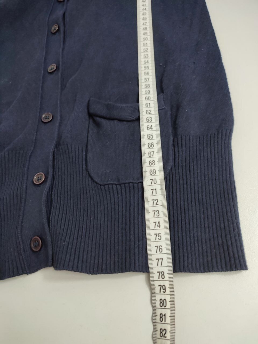 Кардиган ZARA темно-синий 46 размер