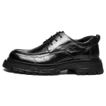 CHINT Casual Leather Shoes Men"s Low top Black