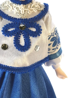 Кукла коллекционная Снегурочка Гжель