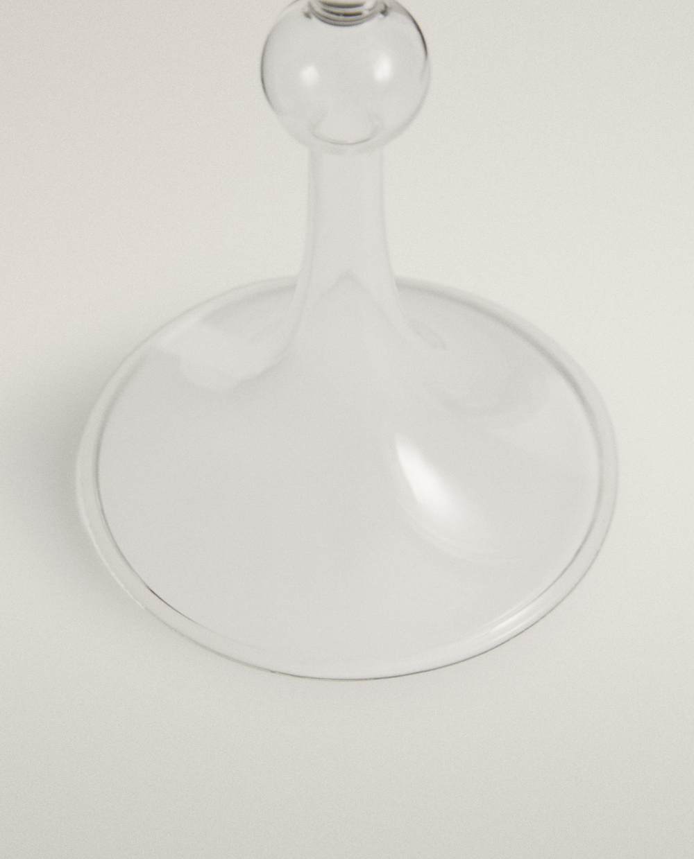 Zara Home бокал из боросиликатного стекла, цвет прозрачный, 16.3 см