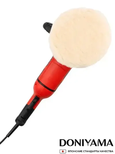 Полировальная машина / полировальная машинка для автомобиля 180мм 3500Вт с ПЫЛЕЗАЩИЩЁННЫМ МОТОРОМ, плавным пуском и регулировкой скорости.