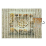 Коврик для ванной комнаты из вспененного ПВХ "Пляж" 67х47 см