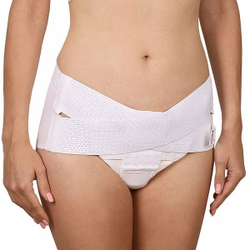 Бандаж при опущении органов малого таза Б-631,Съемный жесткий аппликатор на животе. Съемный тонкий аппликатор в ластовице