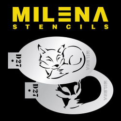 Трафарет Milena D27