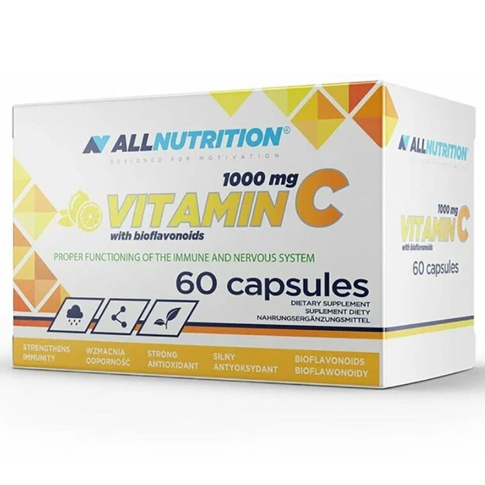 AllNutrition Vitamin C 1000 мг. + bioflavonoid (60 капс.)