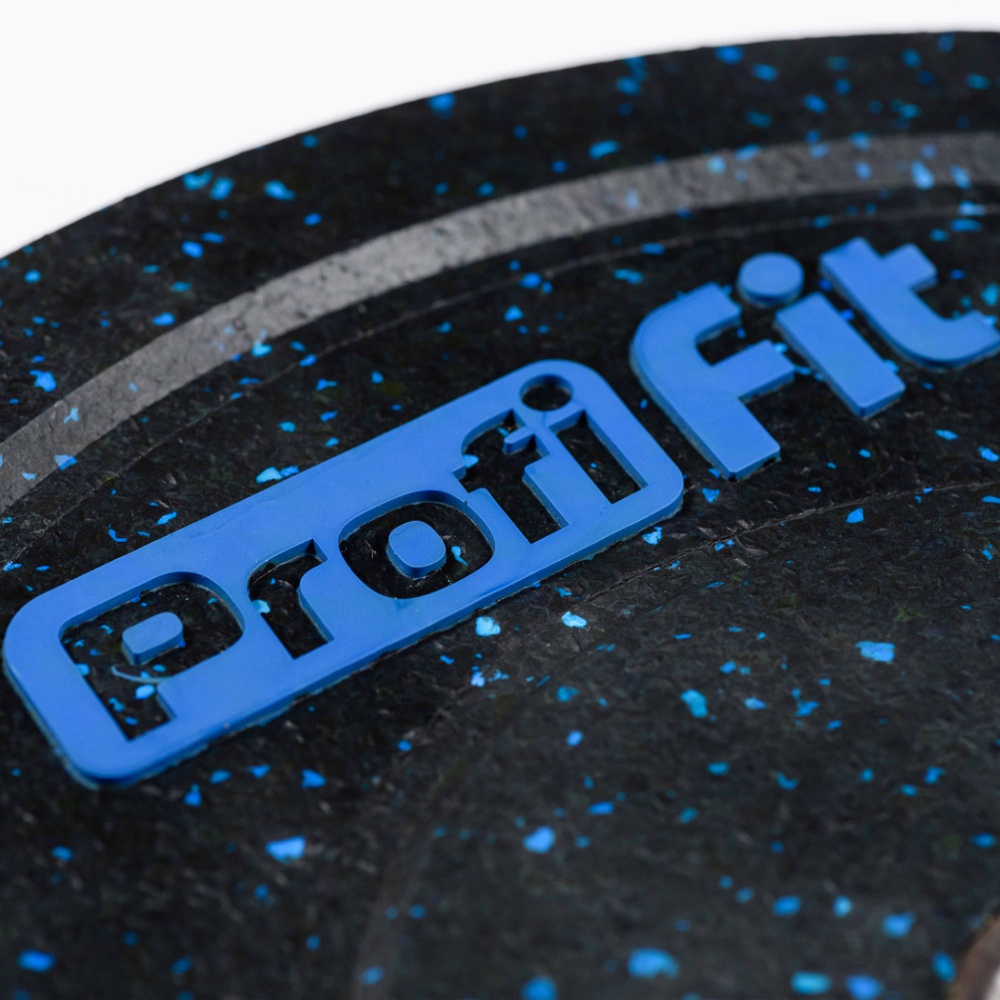 Диск для штанги HI-TEMP с цветными вкраплениями D51 мм PROFI-FIT 20 кг