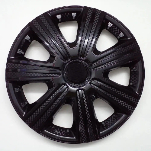 Колпаки на колеса R13 черные 4 шт