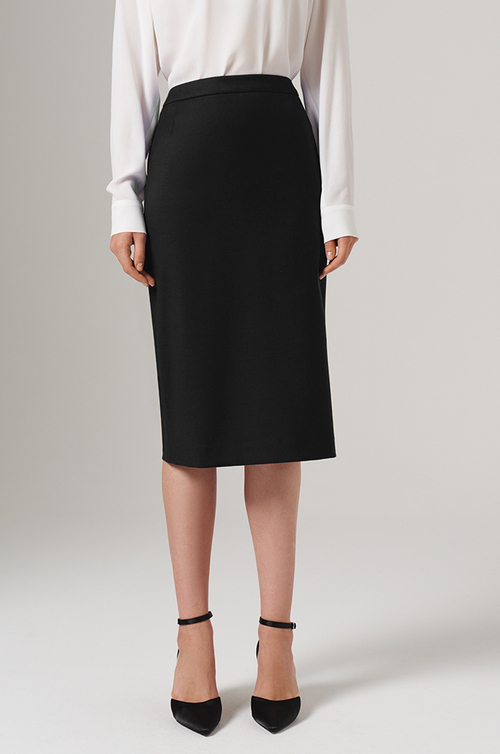 4860 Юбка женская (черный)