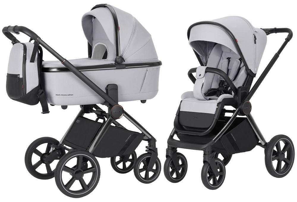 Коляска Carrello Ultimo Chrome CRL-6524 2025 2 в 1 Arctic Grey