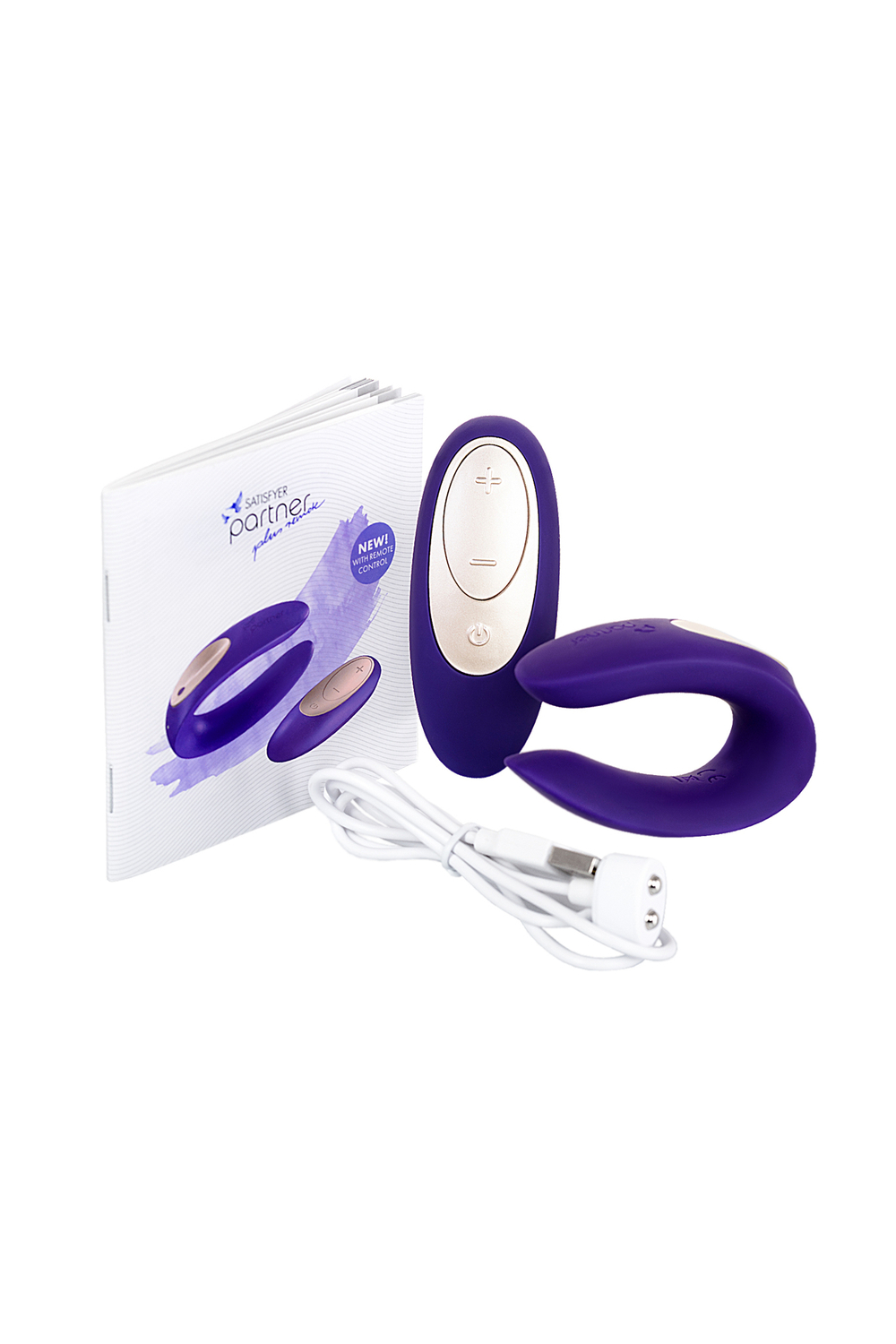 Вибратор для пар Satisfyer Double Plus Remote