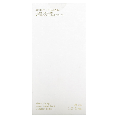 Huxley, Крем для рук «Секрет Сахары»; Moroccan Gardener, 30 мл (1,01 жидк. унц.)