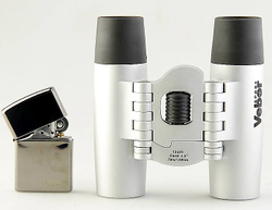 Бинокль Veber Sport БН 12x25 серебристый