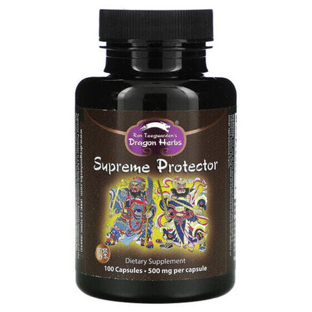 Грибы Dragon Herbs ( Ron Teeguarden ), Supreme Protector, 450 мг, 100 капсул