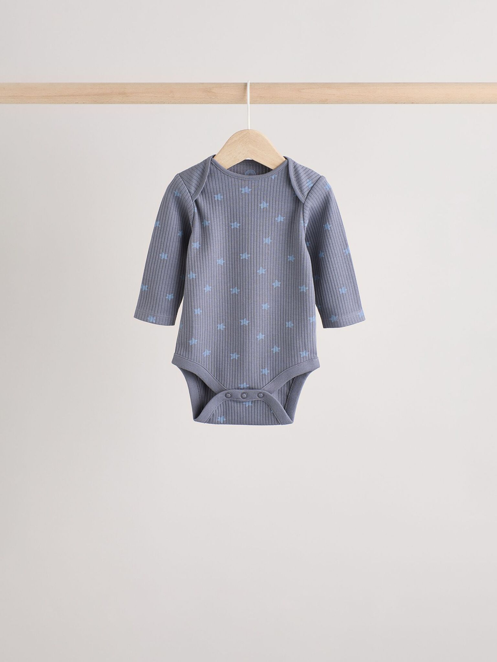 Боди с длинным рукавом для малышей Next B46-232, 5 шт., Зеленый, Желтый, Синий