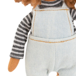 Лев Саймон в джинсовом комбинезоне 30 см