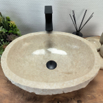 Раковина из мрамора Erozy Cream EM-62772 50*40*15 115