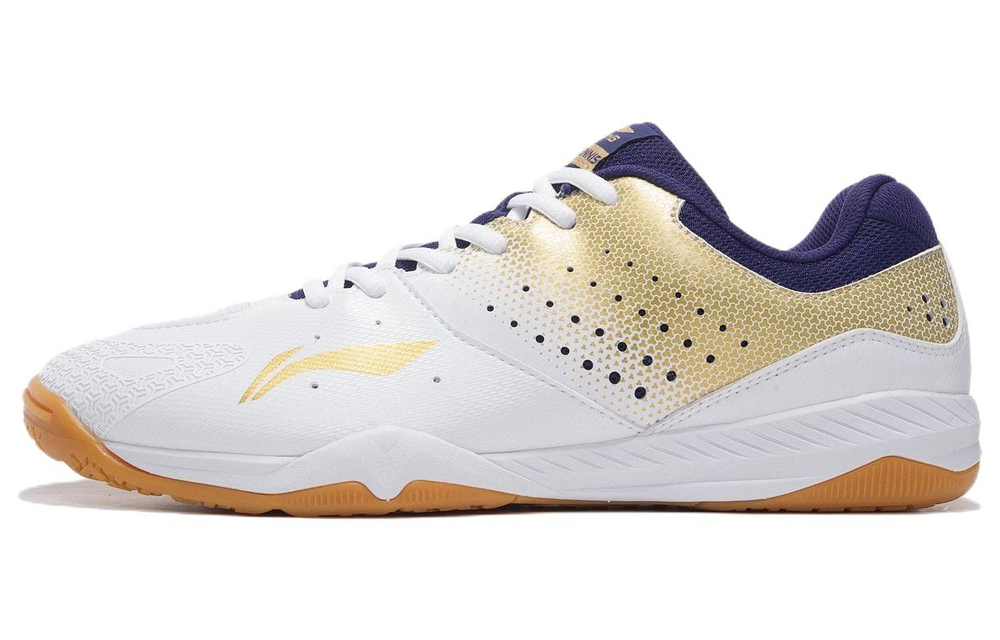 Li Ning Slip Resistant Low top Training Shoes Men"s White