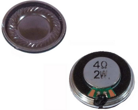 Динамик d=30мм 4 Ом 2Вт