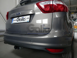Фаркоп оцинкованный Galia F091C для Ford Focus хетчбек 2004-2011, 2011-, Ford C-MAX 2003-2011, 2011-(паспорт и сертификат в комплекте)(без электрики)