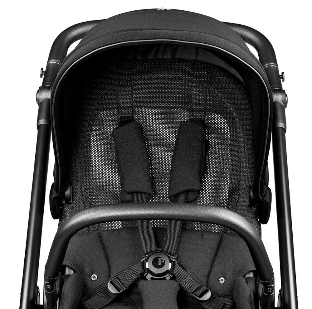 Коляска 3 в 1 Peg Perego Veloce TC Belvedere SLK True Black
