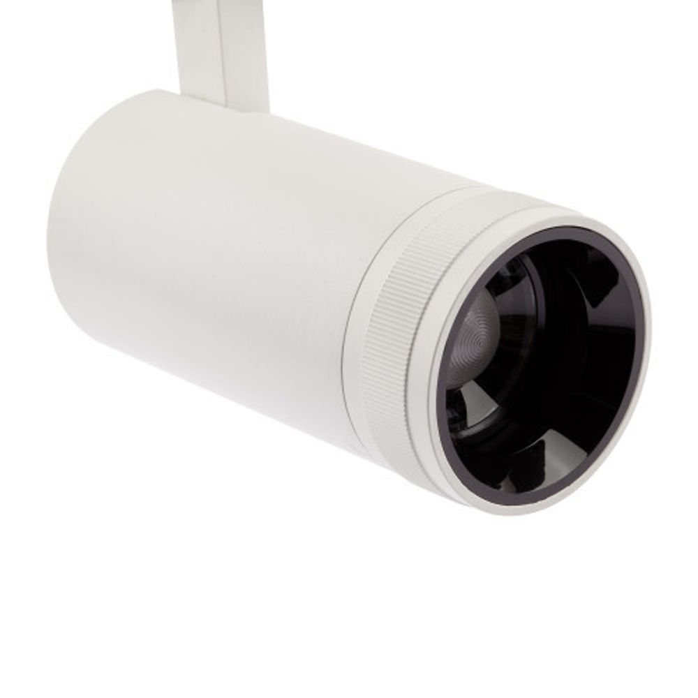 Трековый светильник трехфазный ЭРА STR-30-99-40K-W30 регулируемый луч 4000K белый