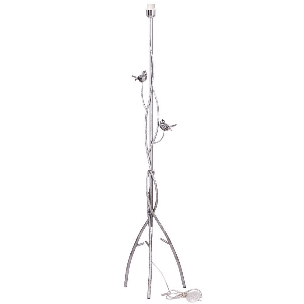 Светильник напольный торшер Терра с абажуром Винтаж-2 Айвори