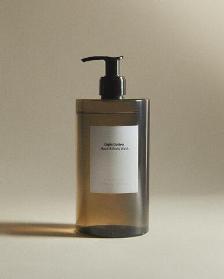 Zara Home Жидкое мыло Light Cotton 500 мл для рук и тела, парфюмированное, аромат парфюмированный