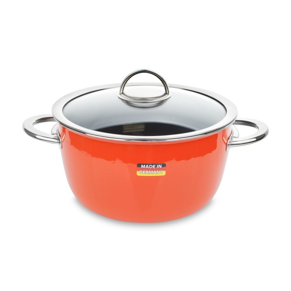 Кастрюля 4.8л Kochstar Neo оранжевая Германия