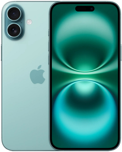 Apple iPhone 16 Plus 128Gb Dual: nano SIM + eSIM teal (бирюзовый)