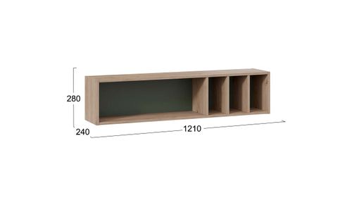 Полка навесная «Лео»