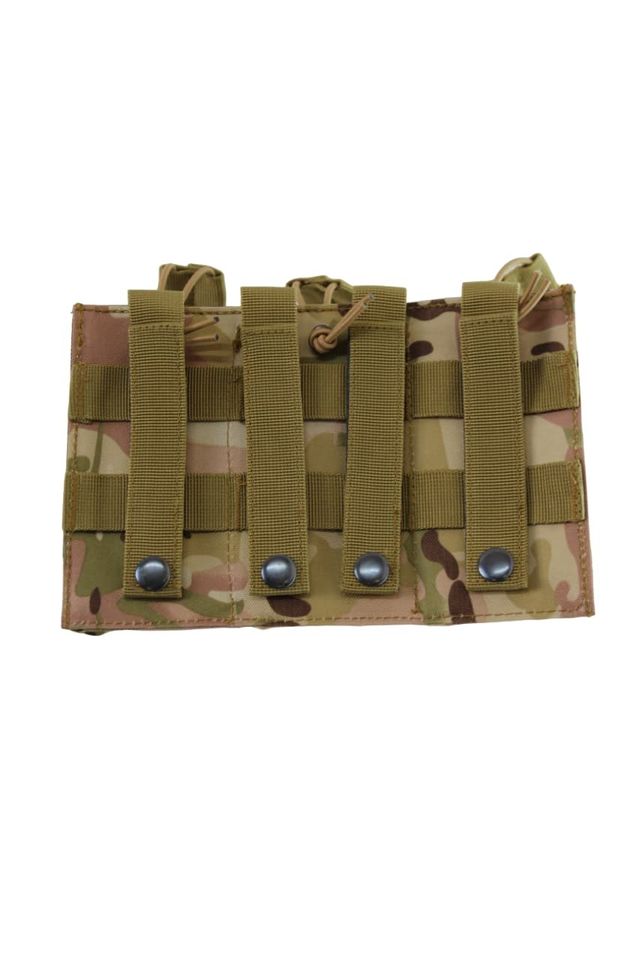 Подсумок без клапана тройной для магазинов (мультикам)