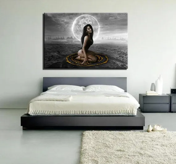 Постер "Девушка в дюнах"