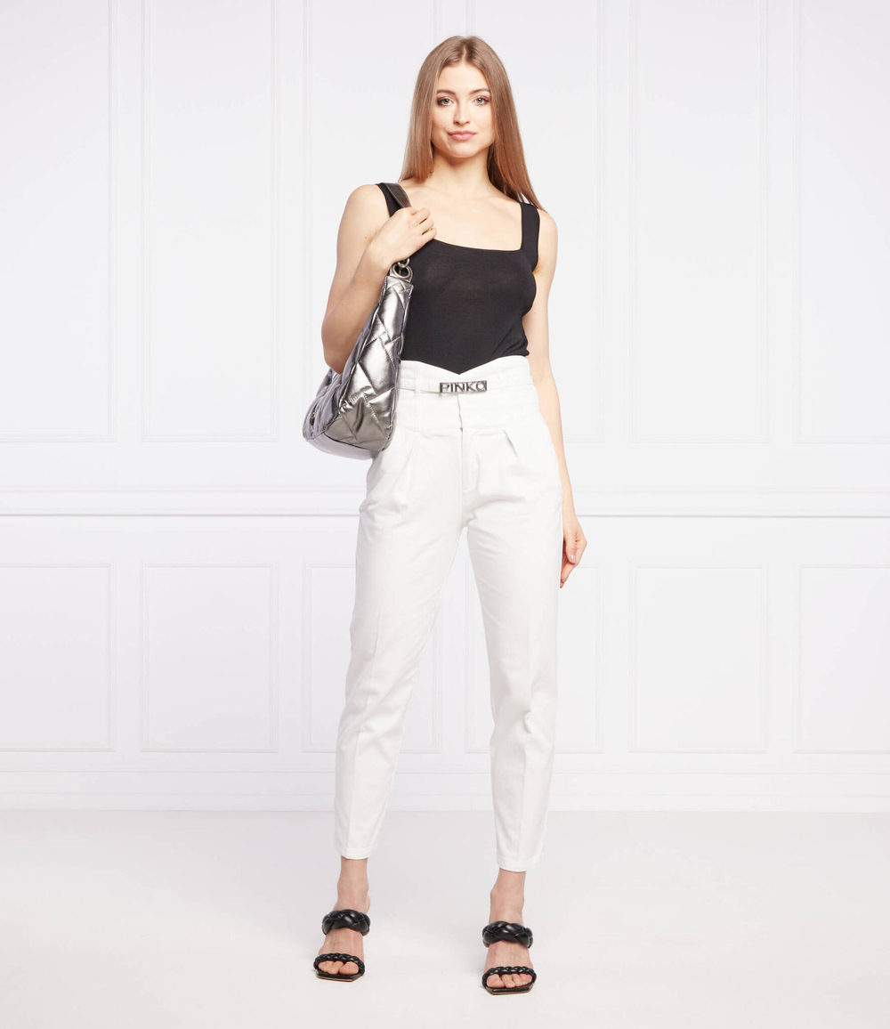 штаны ariel 26 Pinko - белый(1J10UR Y848)