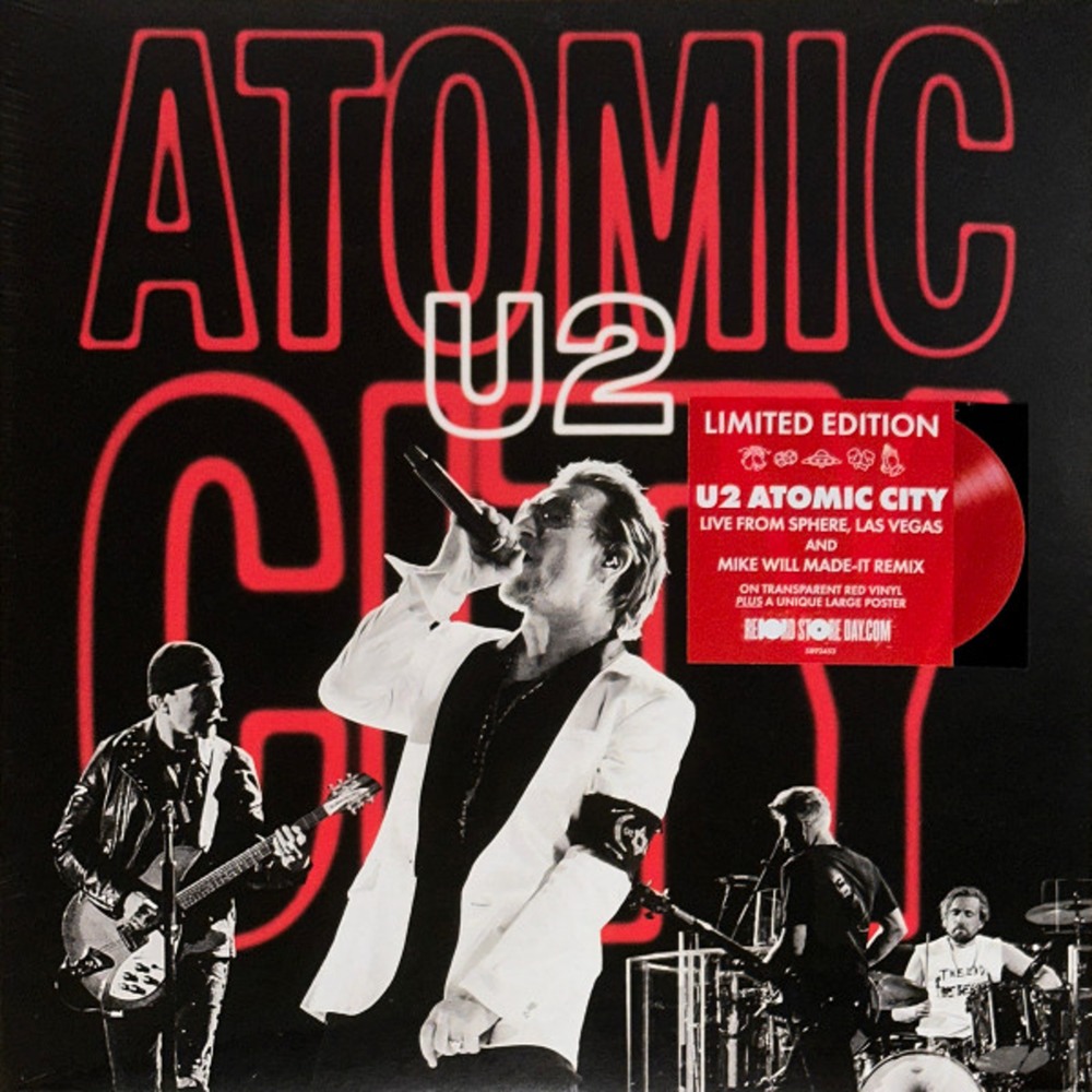 U2 / Atomic City (Coloured Vinyl)(10" Vinyl Single)