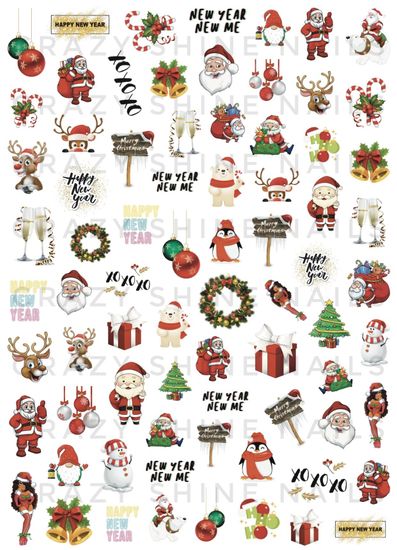 Слайдер-дизайн Crazy Shine Nails: Санта