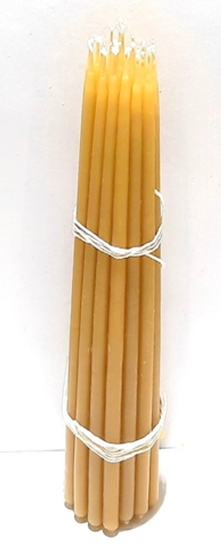 Свечи восковые конусные № 5 (воск 50%)