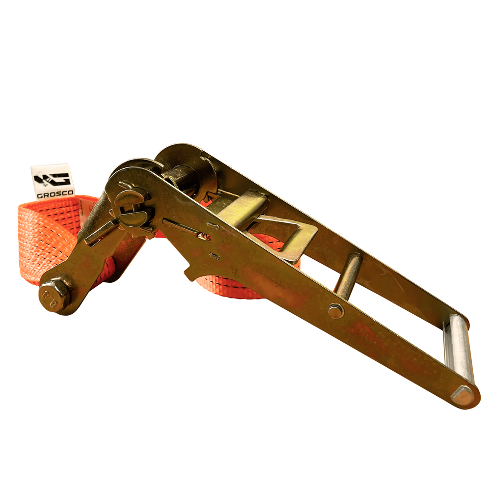 Стяжной кольцевой ремень с храповым механизмом