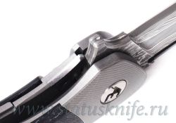 Нож Taurus Narrow ZDP189 Damascus CF Андрей Егурновфотография - 7